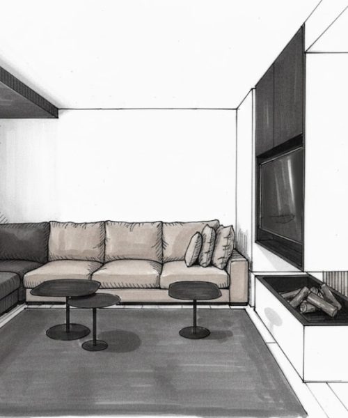 decoracion-interiorismo-ensanche-valencia-salon-tv-boceto