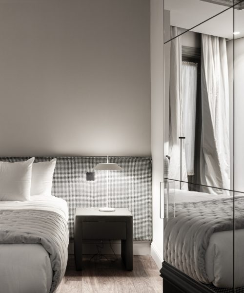 interiorismo-madrid-cama-decoracion-clasico-barrio-salamanca-rehabilitacion